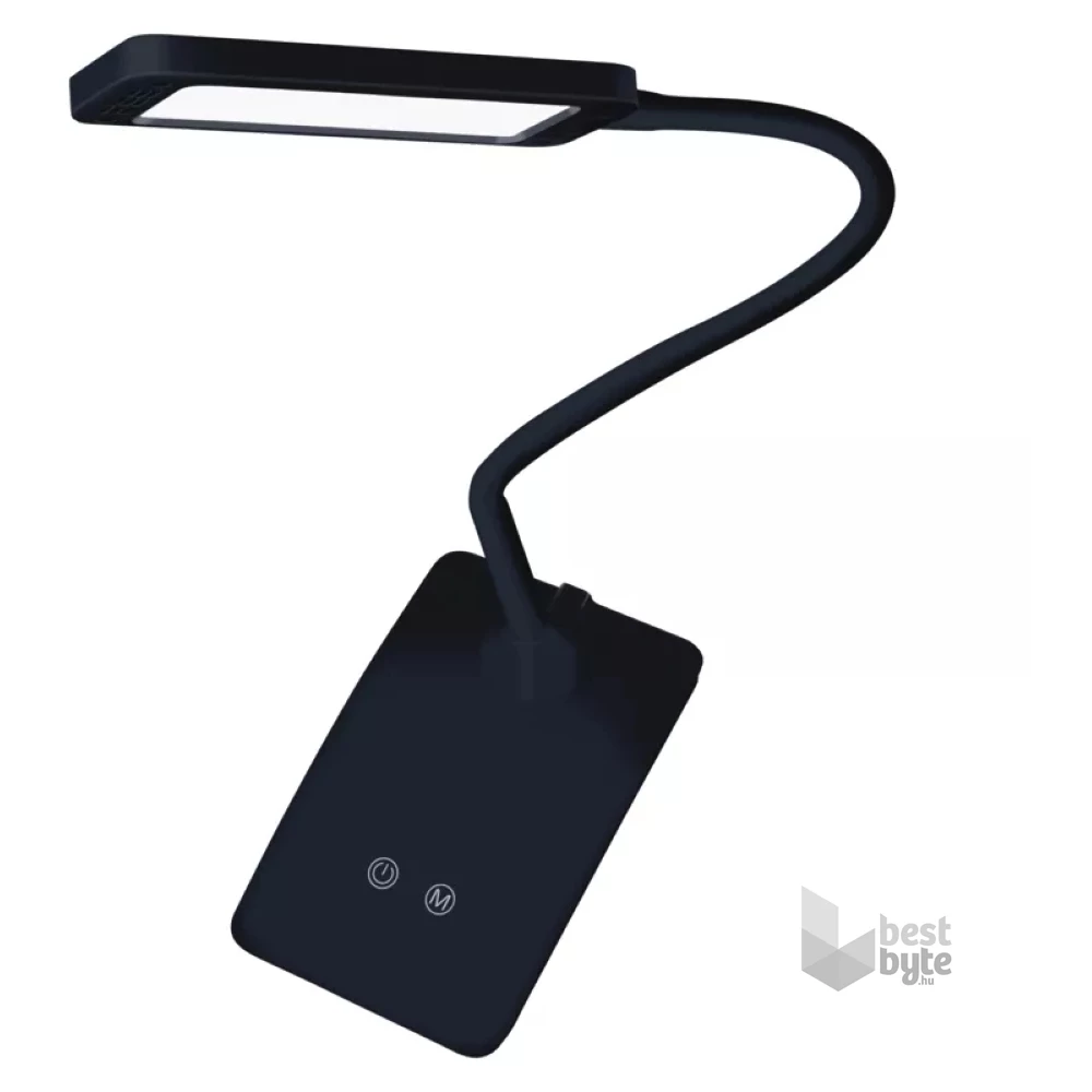 Emos Z7599B Eddy fekete asztali LED lámpa