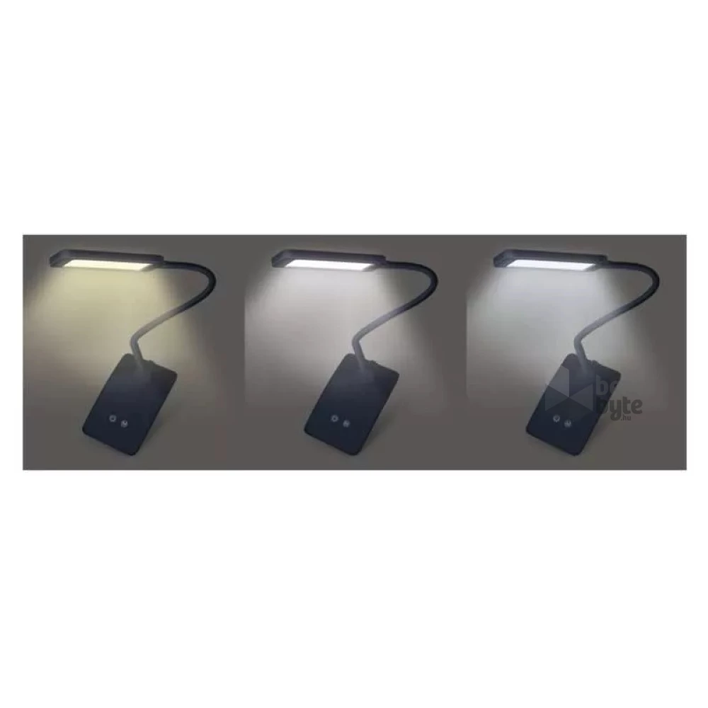 Emos Z7599B Eddy fekete asztali LED lámpa