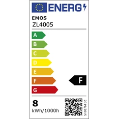 Emos ZL4005 BASIC A60 8W E27 660 lumen meleg fehér LED izzó