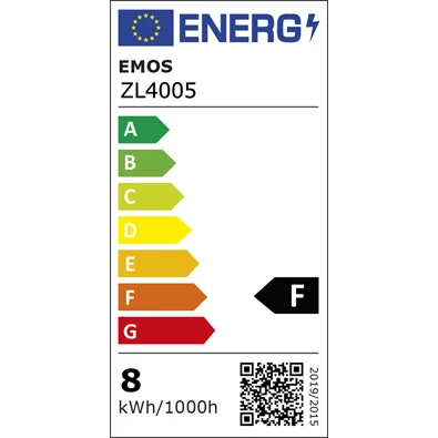 Emos ZL4005 BASIC A60 8W E27 660 lumen meleg fehér LED izzó