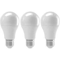 Emos ZL4010.3 BASIC A60 10W E27 806 lumen meleg fehér LED izzó 3db/csomag