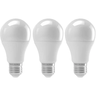 Emos ZL4010.3 BASIC A60 10W E27 806 lumen meleg fehér LED izzó 3db/csomag