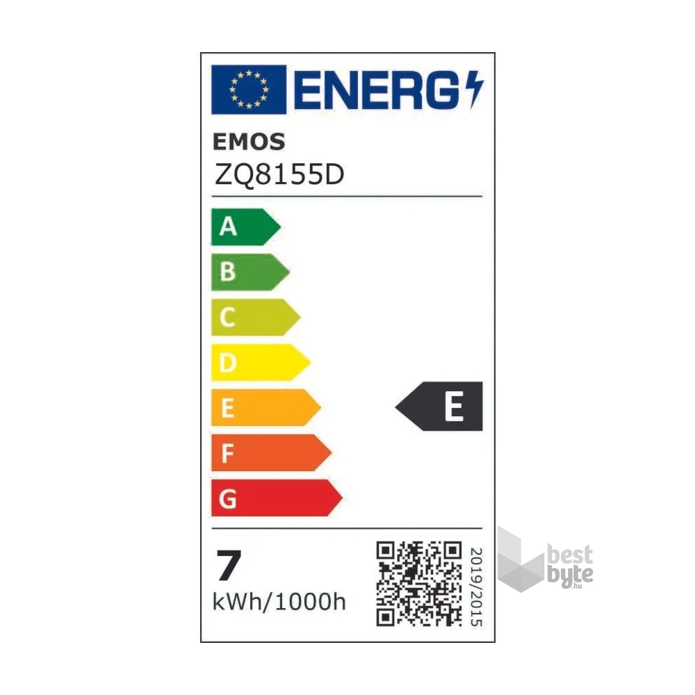 Emos ZQ8155D GU10/7W (60W)/800 lm/meleg fehér/dimmelhető Classic MR16 LED izzó