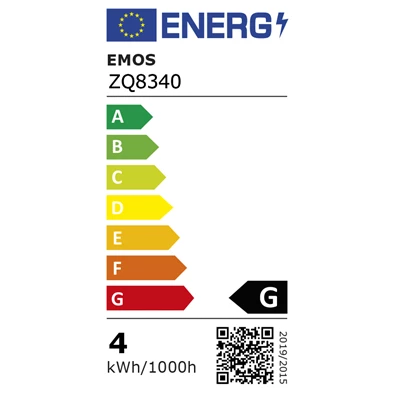 Emos ZQ8340 classic MR16 4,5W 350lumen GU10 LED izzó