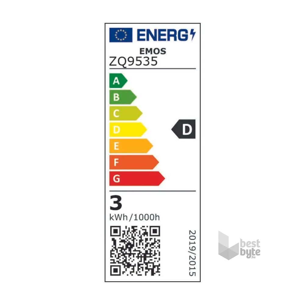 Emos ZQ9535 2,5W (32W)/350 lm/meleg fehér Classic JC /G9 LED izzó
