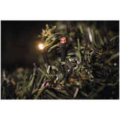 Emos ZY1908T Firefly 12m/120 LED /beltéri/vintage - piros karácsonyi Firefly fényfüzér
