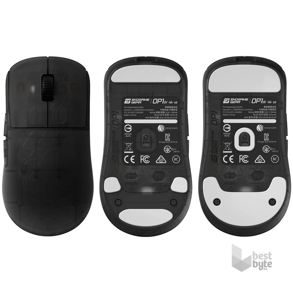 Endgame Gear OP1w 4k v2 egér, Wireless 4000Hz - Dark Frost