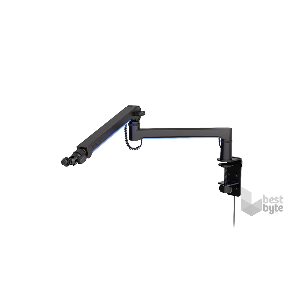 Endorfy Broadcast Low Profile RGB Boom Arm RGB fekete mikrofonállvány