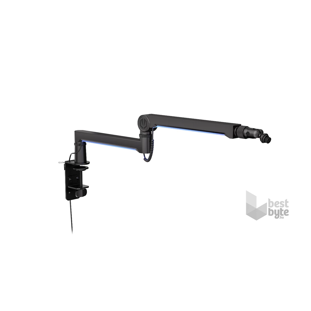 Endorfy Broadcast Low Profile RGB Boom Arm RGB fekete mikrofonállvány