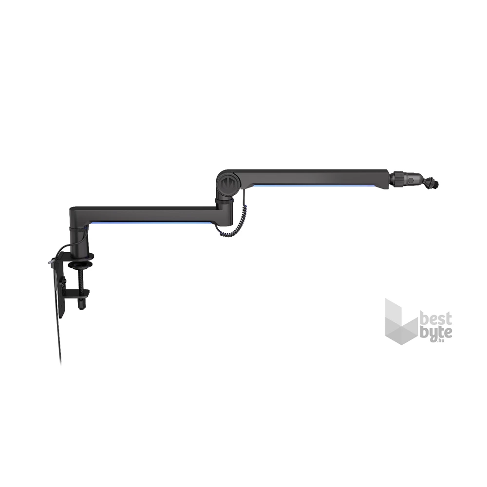 Endorfy Broadcast Low Profile RGB Boom Arm RGB fekete mikrofonállvány