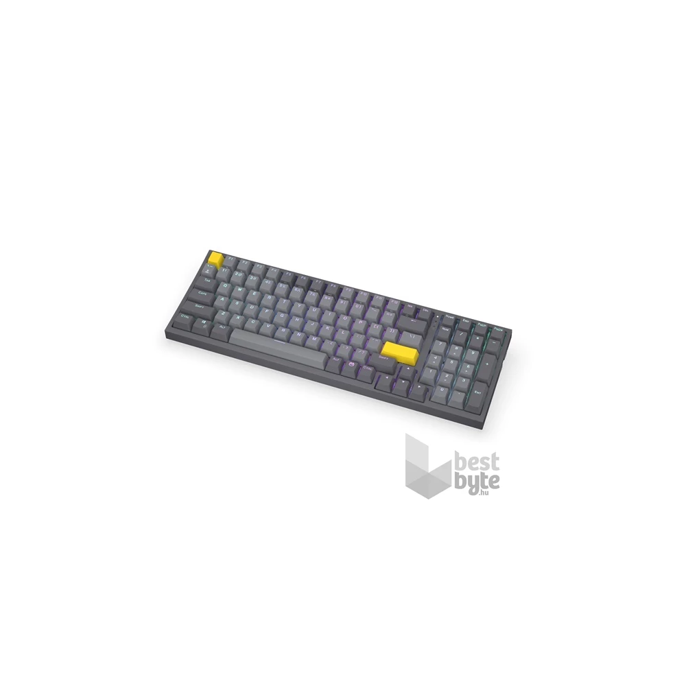 Endorfy Celeris 1800 US RGB (Gateron Yellow Switch) vezeték nélküli mechanikus billentyűzet