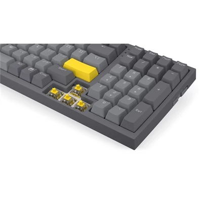Endorfy Celeris 1800 US RGB (Gateron Yellow Switch) vezeték nélküli mechanikus billentyűzet