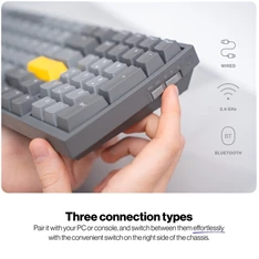 Endorfy Celeris 1800 US RGB (Gateron Yellow Switch) vezeték nélküli mechanikus billentyűzet