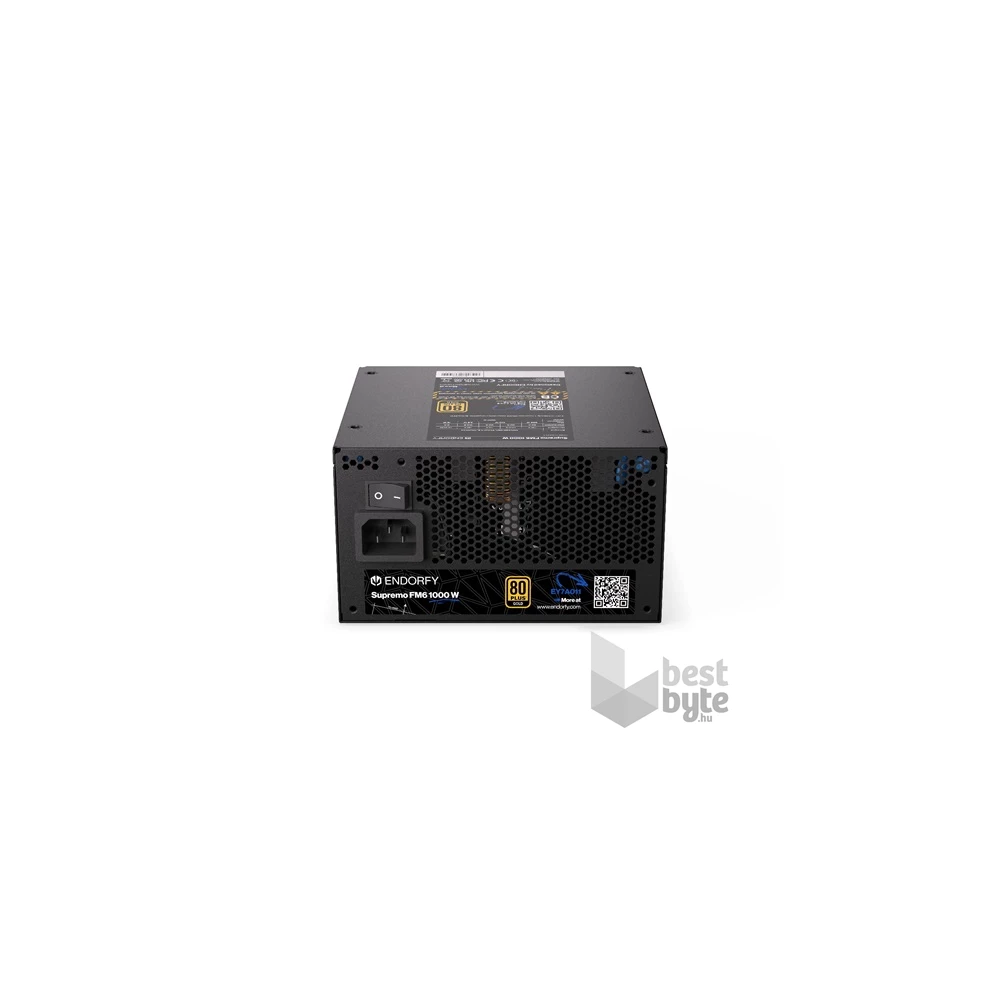 Endorfy Supremo FM6 1000W 80+ Gold ventillátorral tápegység