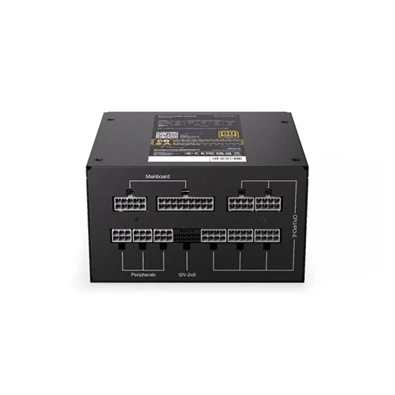Endorfy Supremo FM6 1000W 80+ Gold ventillátorral tápegység
