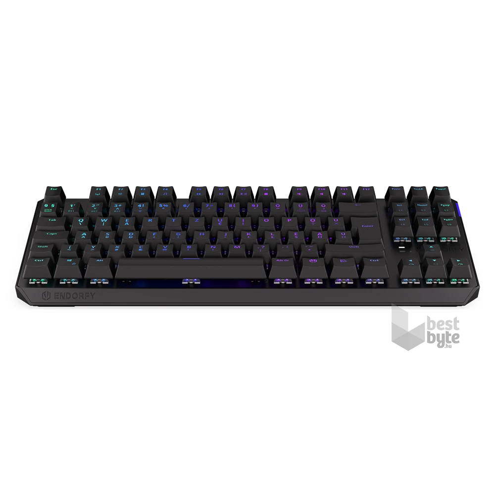 Endorfy Thock TKL HU Kailh Box Brown Switch vezeték nélküli billentyűzet