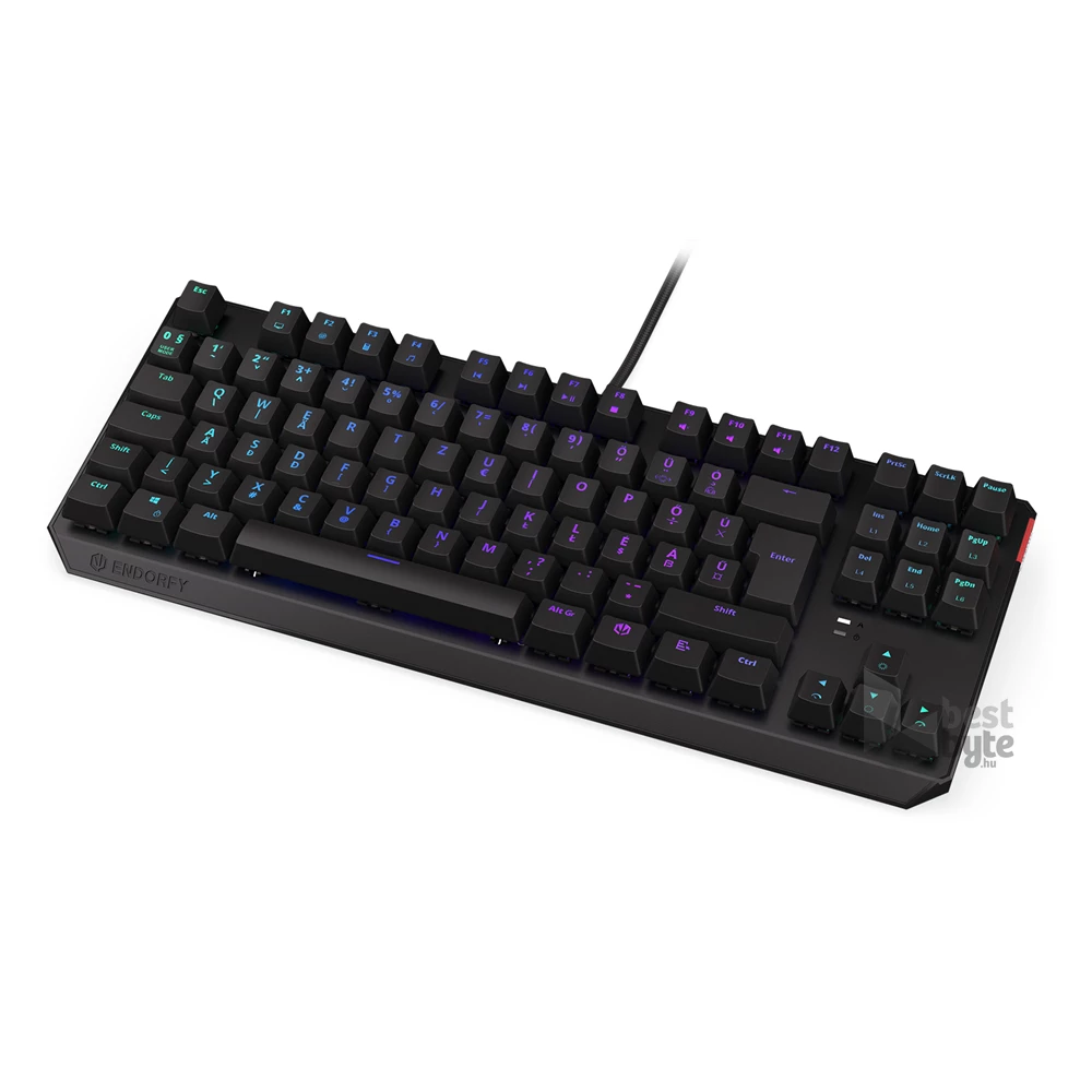 Endorfy Thock TKL HU Kailh Brown Switch billentyűzet