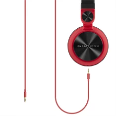 Energy Sistem EN 424597 Headphones DJ2 fekete-piros fejhallgató