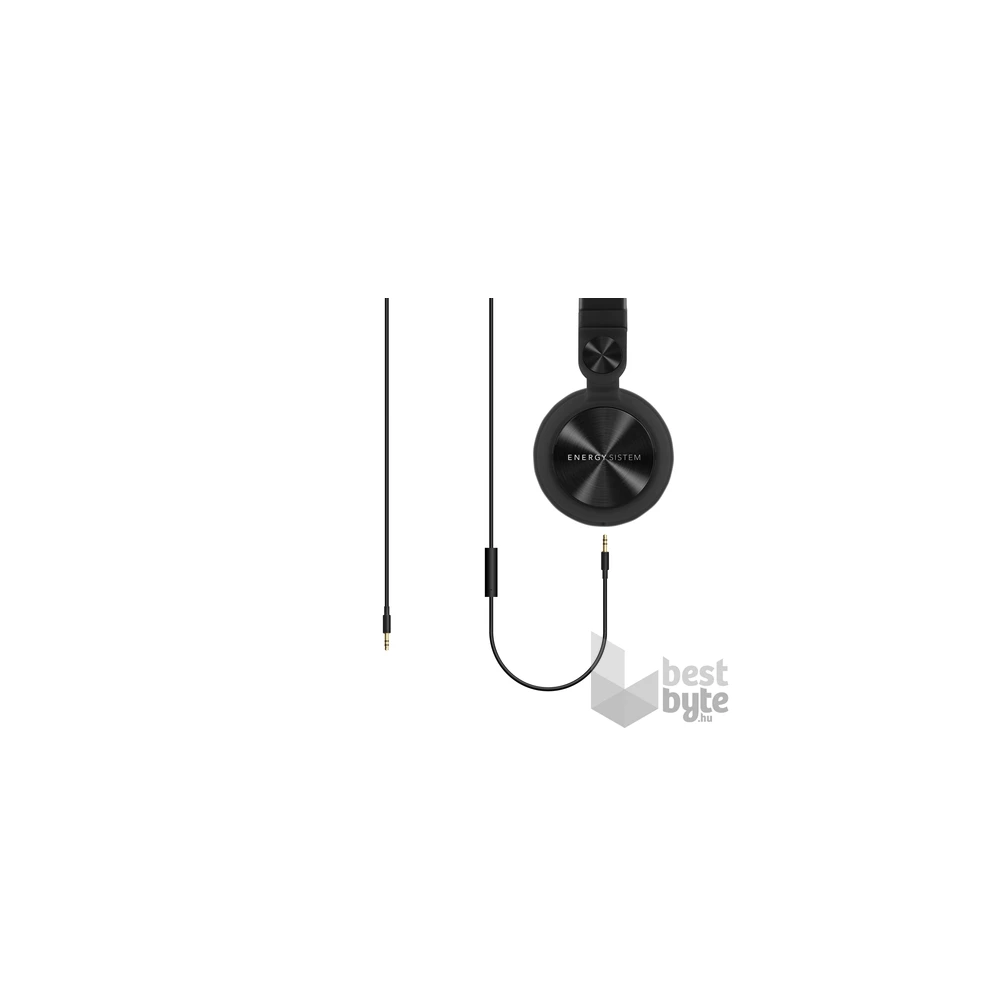 Energy Sistem EN 425877 Headphones DJ2 mikrofonos fekete fejhallgató