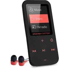 Energy Sistem EN 426454 Touch Bluetooth-os 8GB fekete/korall MP4 lejátszó