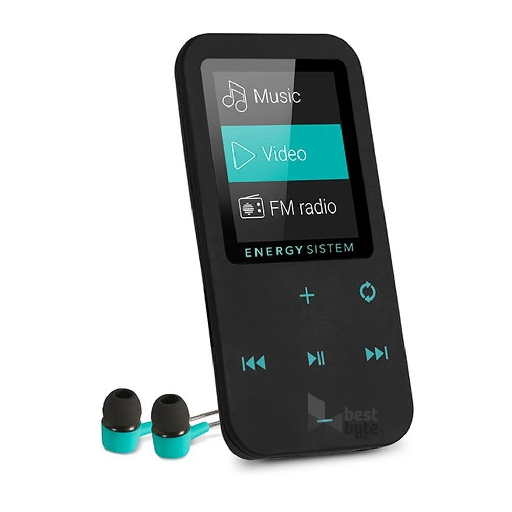Energy Sistem EN 426461 Touch Bluetooth-os 8GB fekete/mentazöld MP4 lejátszó