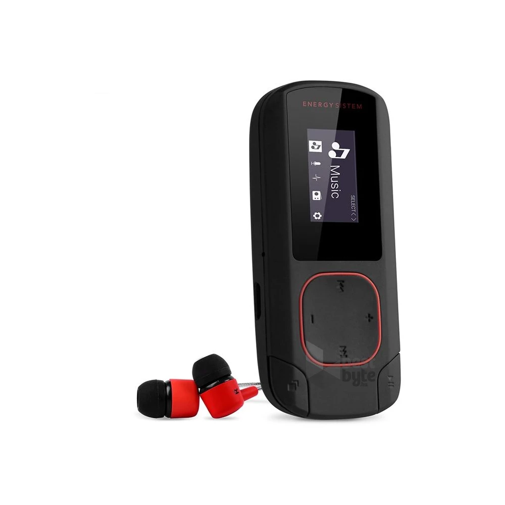 Energy Sistem EN 426492 Bluetooth-os 8GB fekete/korall MP3 lejátszó