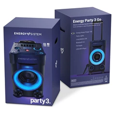 Energy Sistem EN 443741 Energy Party 3 Go Bluetooth party hangszóró