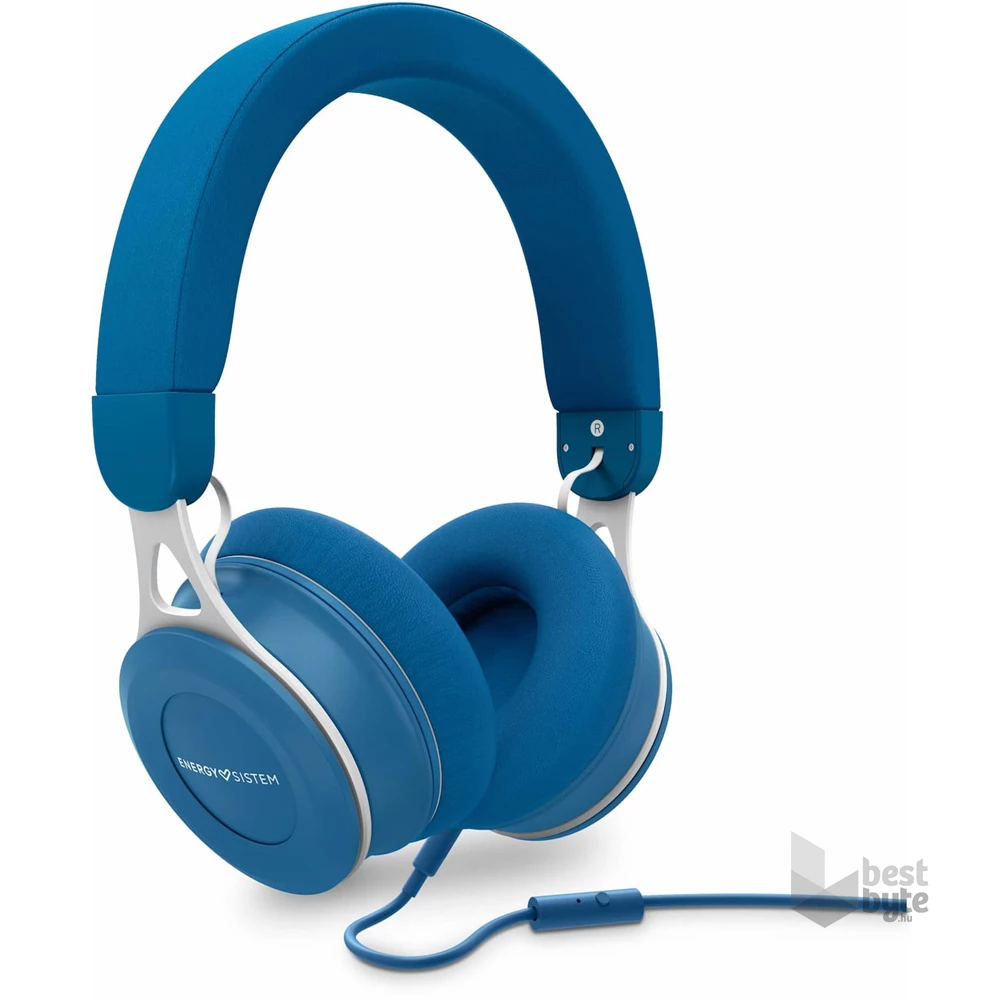 Energy Sistem EN 446896 Headphones Urban 3 Mic mikrofonos kék fejhallgató