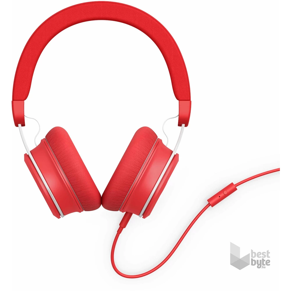 Energy Sistem EN 446902 Headphones Urban 3 Mic mikrofonos piros fejhallgató