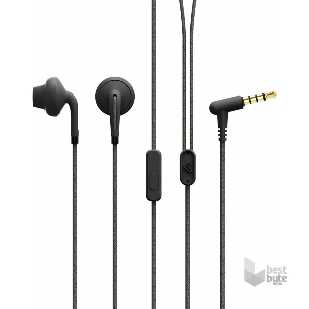 Energy Sistem EN 447152 Earphones Style 2+ Space mikrofonos fekete fülhallgató