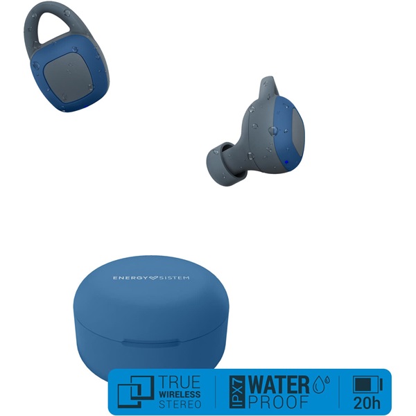 ENERGY SISTEM EN 447619 Earphones Sport 6 True Wireless Bluetooth kék fülhallgató