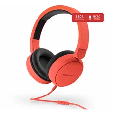 Energy Sistem EN 448838 Headphones Style 1 Talk Chili mikrofonos piros fejhallgató