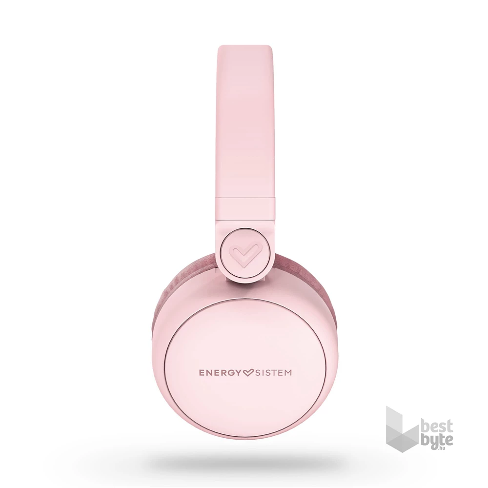 Energy Sistem EN 448845 Headphones Style 1 Talk Pure mikrofonos rózsaszín fejhallgató
