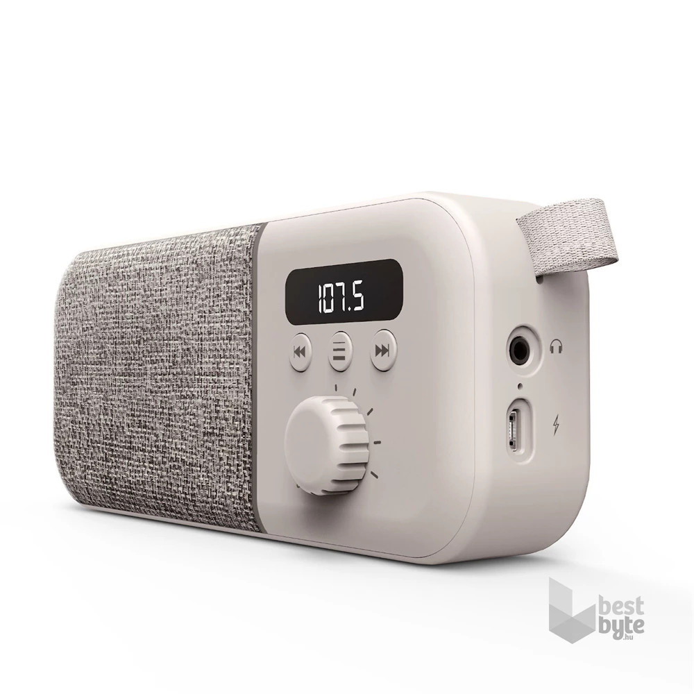 Energy Sistem EN 449828 Fabric Box Radio Bluetooth bézs rádió