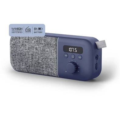 Energy Sistem EN 449958 Fabric Box Radio tengerészkék rádió