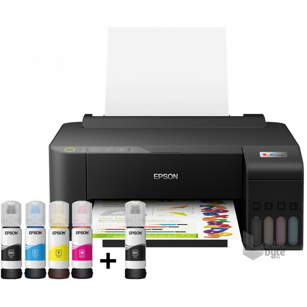 Epson EcoTank L1250 színes tintasugaras fekete egyfunkciós nyomtató (Újracsomagolt)