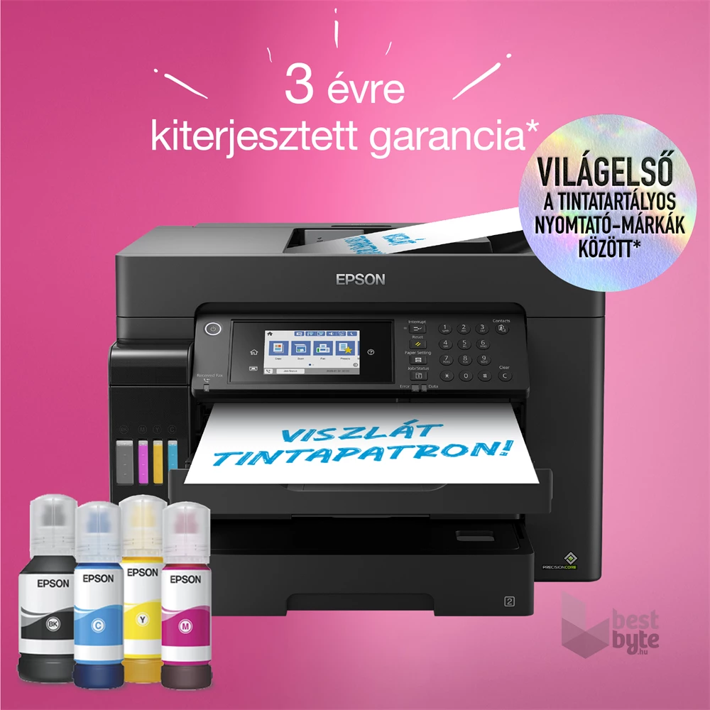 Epson EcoTank L15160 A3+ színes tintasugaras multifunkciós nyomtató