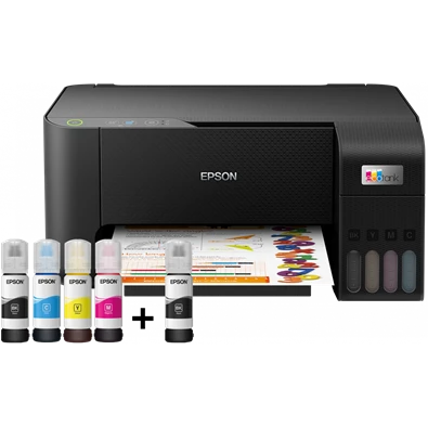 Epson EcoTank L3210 színes tintasugaras fekete multifunkciós nyomtató