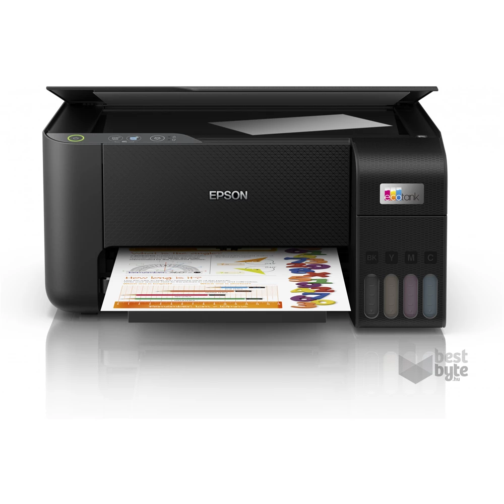 Epson EcoTank L3210 színes tintasugaras fekete multifunkciós nyomtató