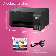 Epson EcoTank L3231 színes multifunkciós tintasugaras nyomtató