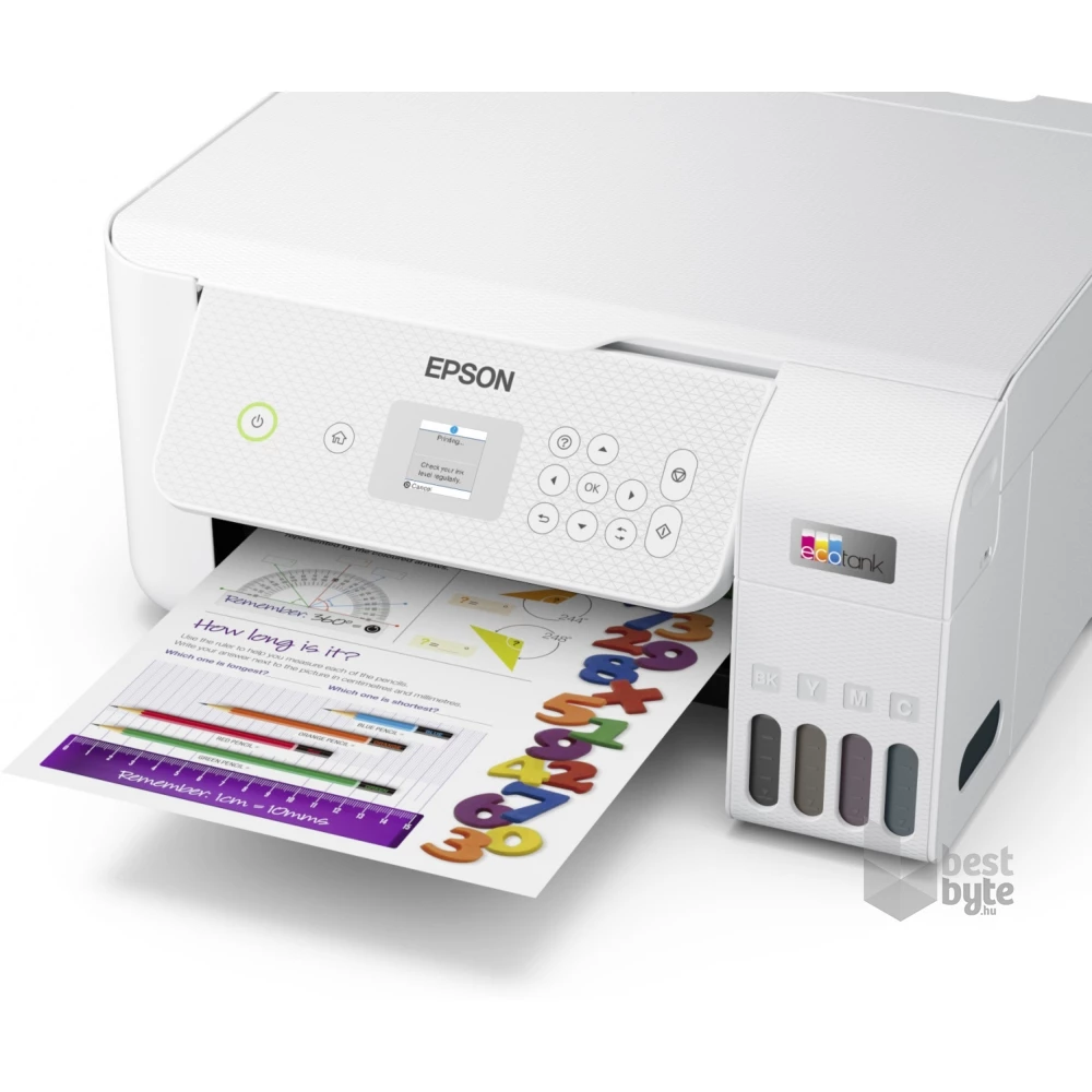 Epson EcoTank L3266 színes tintasugaras fehér multifunkciós nyomtató