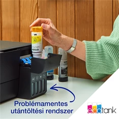 Epson EcoTank L3270 színes nyomtató MFP, WiFi/USB, 8100/6500 oldal tinta a dobozban