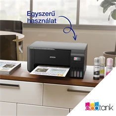 Epson EcoTank L3270 színes nyomtató MFP, WiFi/USB, 8100/6500 oldal tinta a dobozban