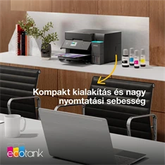 Epson EcoTank L6370 (A4, 35 lap/perc, Full duplex, ADF, USB/LAN/Wifi) színes tintasugaras multifunkciós nyomtató