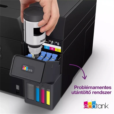 Epson EcoTank L6370 (A4, 35 lap/perc, Full duplex, ADF, USB/LAN/Wifi) színes tintasugaras multifunkciós nyomtató
