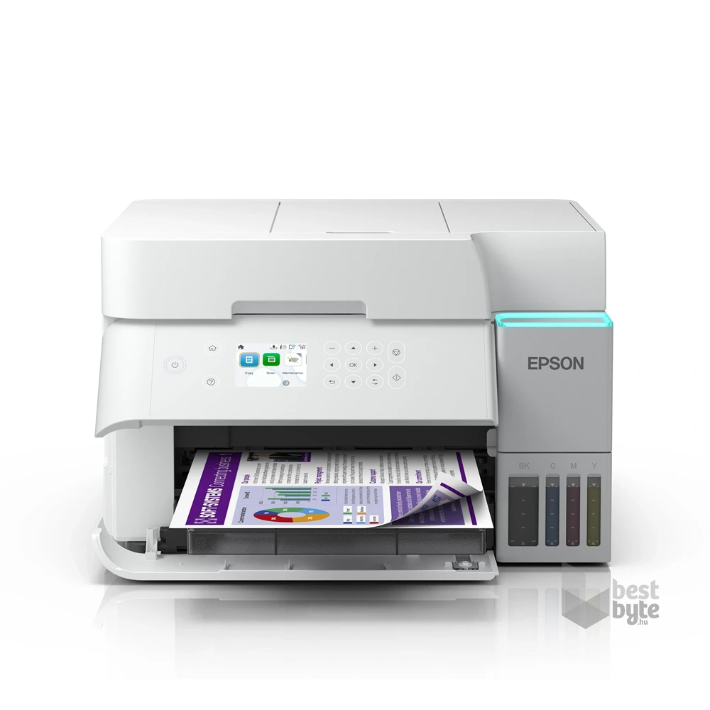 Epson EcoTank L6376 (A4, 35 lap/perc, Full duplex, ADF, USB/LAN/Wifi) színes tintasugaras multifunkciós nyomtató