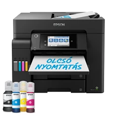 Epson EcoTank L6550 színes nyomtató MFP, Duplex, WiFi/USB/LAN, 14 000/5200 oldal tinta a dobozban