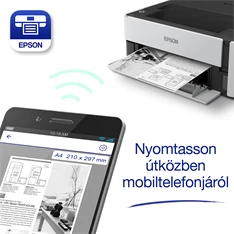 Epson EcoTank M1170 A4 duplex LAN/WIFI mono tintasugaras nyomtató
