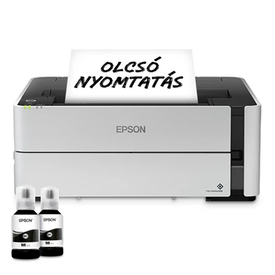 Epson EcoTank M1170 A4 duplex LAN/WIFI mono tintasugaras nyomtató