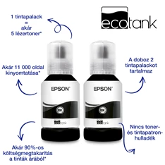 Epson EcoTank M1170 A4 duplex LAN/WIFI mono tintasugaras nyomtató